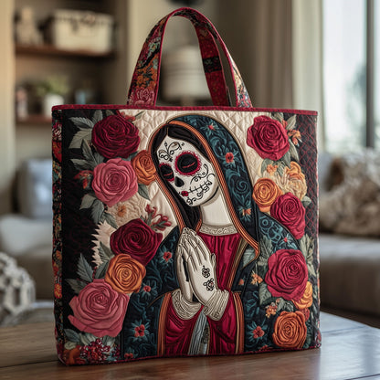 Dia de los Muertos Quilted Tote Bag GFTOTP10724