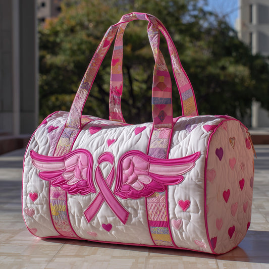 Ribbon of Strength Quilted Duffle Bag GFTOTP10729