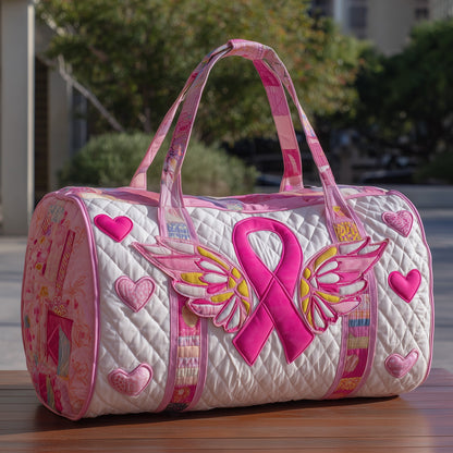 Ribbon of Strength Quilted Duffle Bag GFTOTP10730