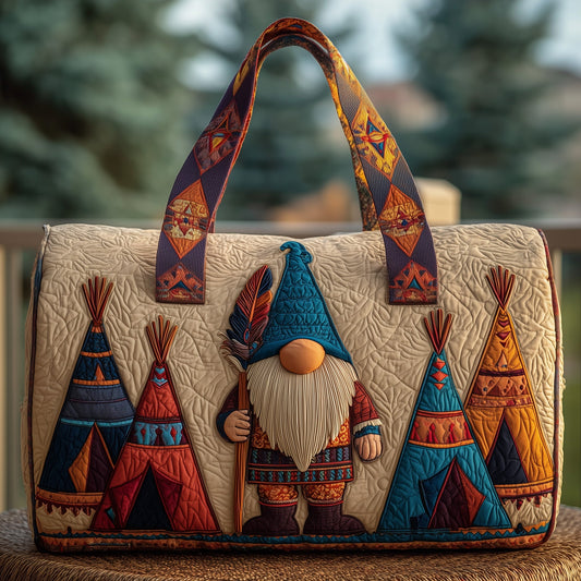 Native Gnome Quilted Duffle Bag GFTOTP10739