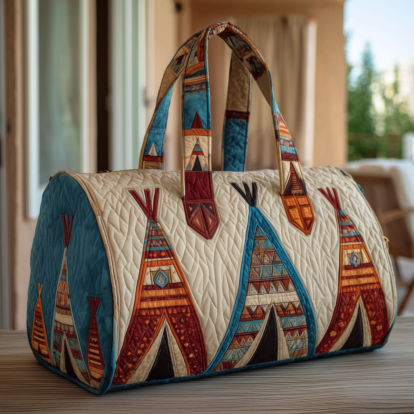 Tribal Spirit Quilted Duffle Bag GFTOTP10741