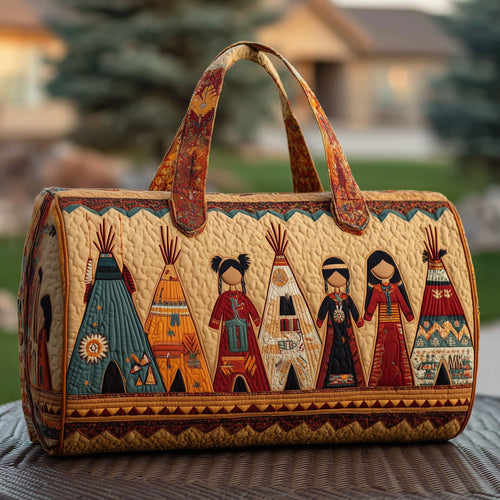 Tribal Spirit Quilted Duffle Bag GFTOTP10744