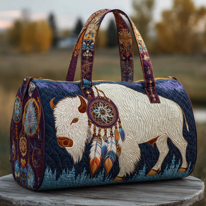 Native Buffalo Quilted Duffle Bag GFTOTP10745