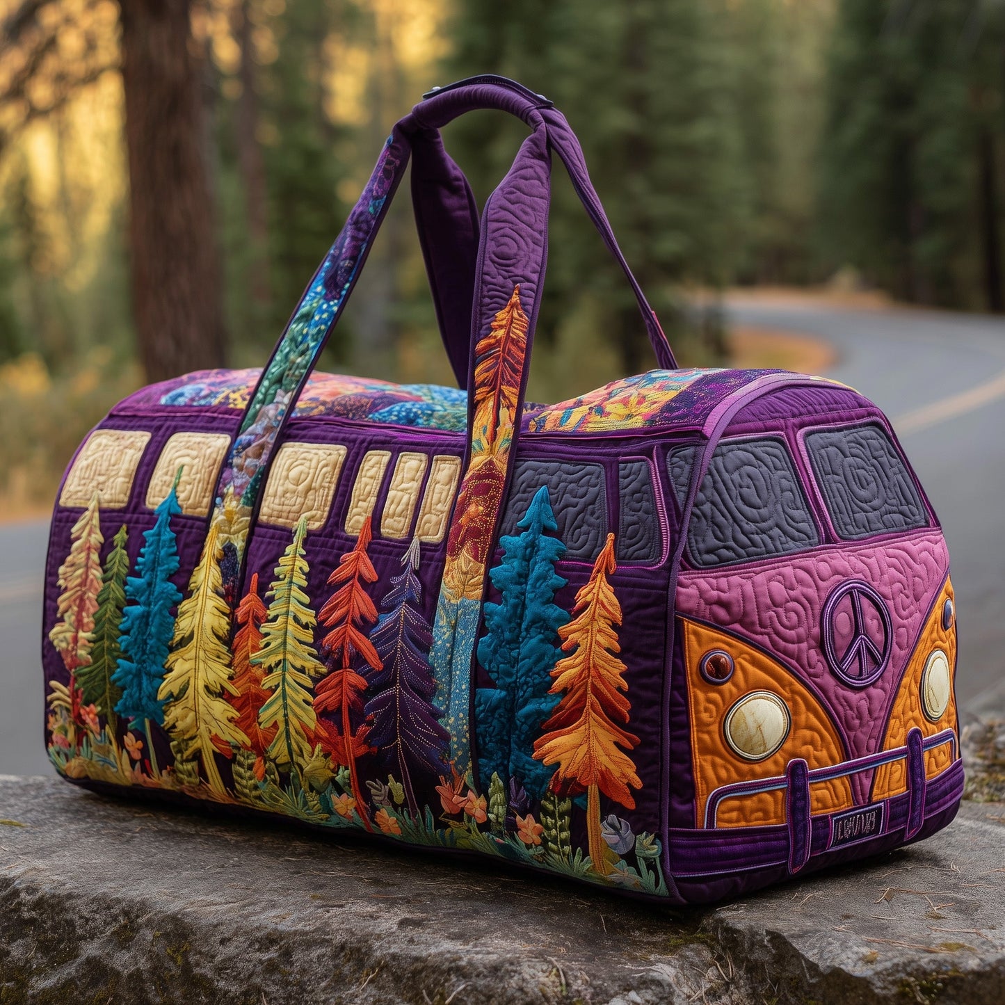 Retro Camper Quilted Duffle Bag GFTOTP10785