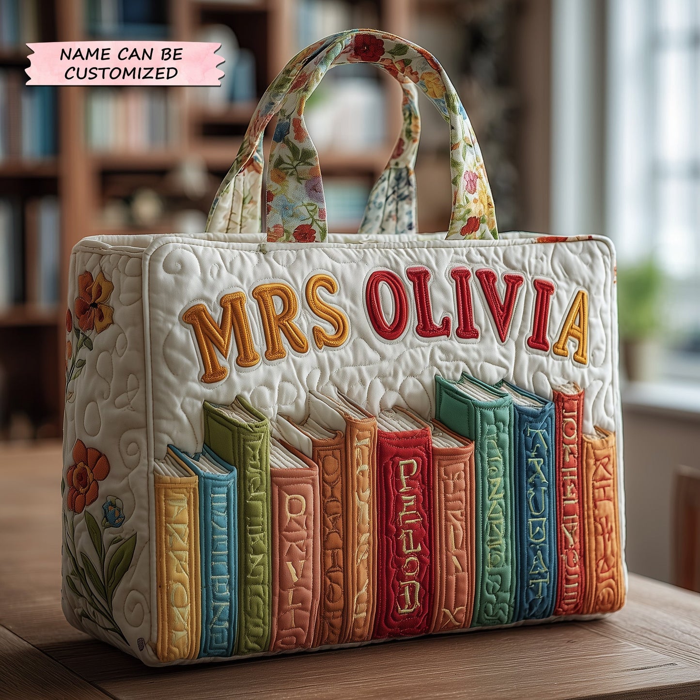 Teacher Quilted Tote Bag QTCUZ GFTOTP10794