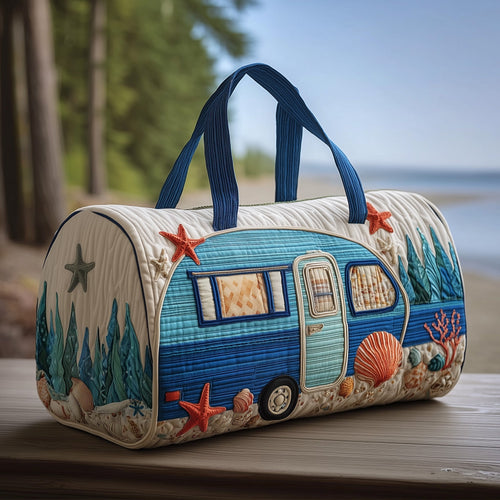 Beachside Trailer Quilted Duffle Bag GFTOTP10804
