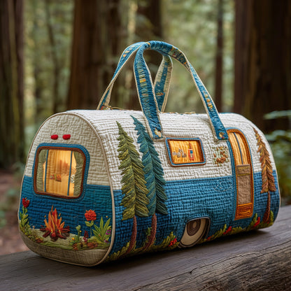 Camping Trailer Quilted Duffle Bag GFTOTP10806