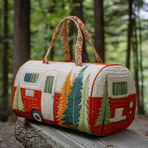 Camping Trailer Quilted Duffle Bag GFTOTP10809