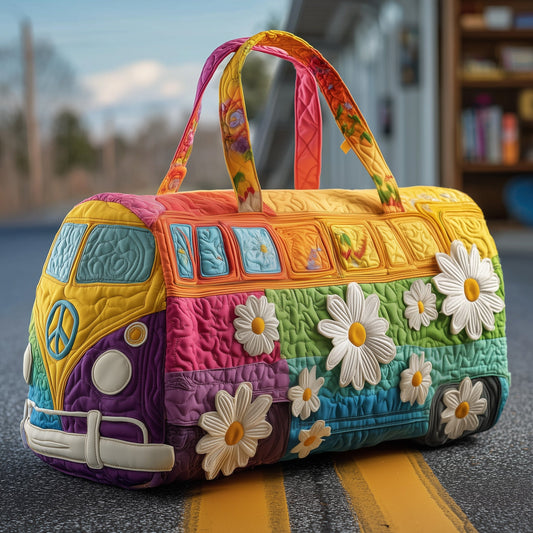 Hippie Journey Quilted Duffle Bag GFTOTP10820