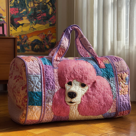Poodle Quilted Duffle Bag GFTOTP10829