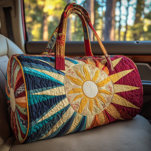 Hippie Sun Quilted Duffle Bag GFTOTP10860