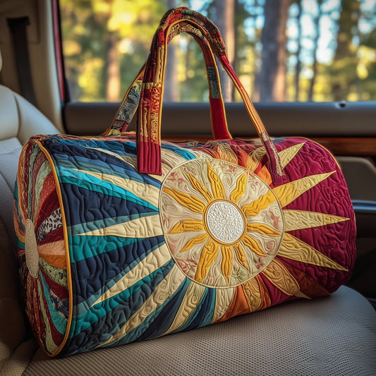 Hippie Sun Quilted Duffle Bag GFTOTP10860