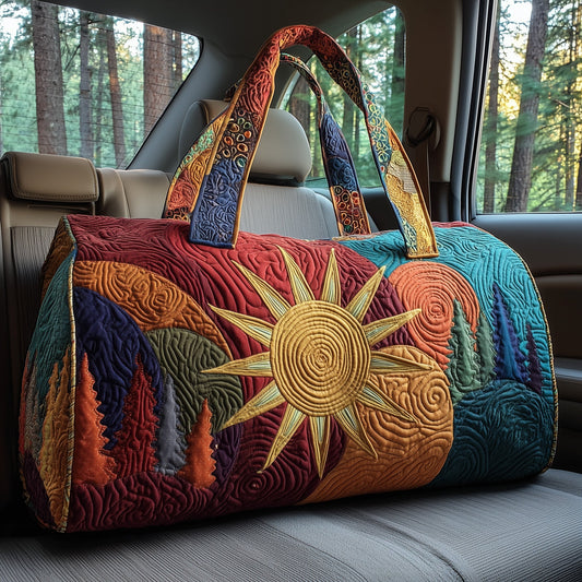 Hippie Sun Quilted Duffle Bag GFTOTP10863