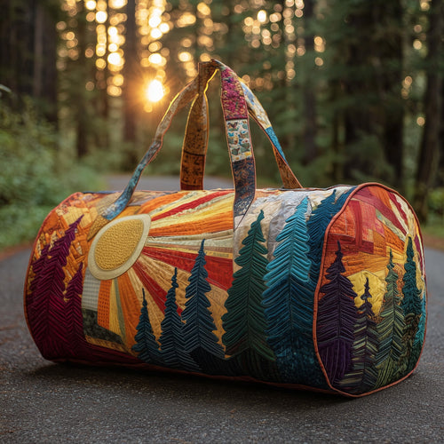 Hippie Sun Quilted Duffle Bag GFTOTP10865