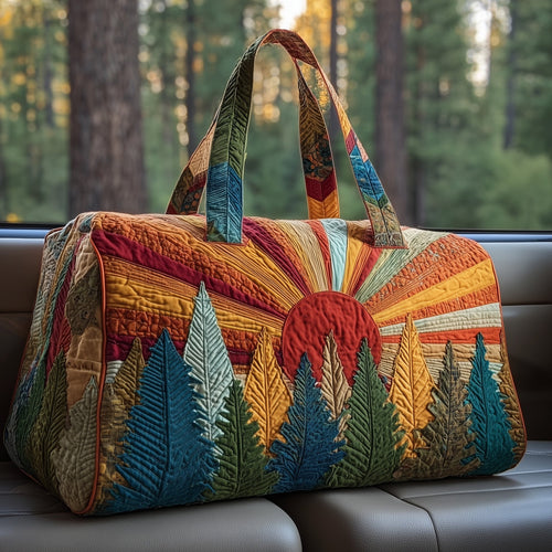 Hippie Sun Quilted Duffle Bag GFTOTP10867