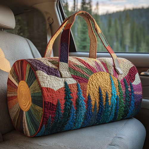 Hippie Sun Quilted Duffle Bag GFTOTP10868