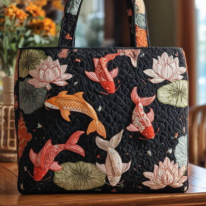 Koi Fish Quilted Tote Bag GFTOTP10922