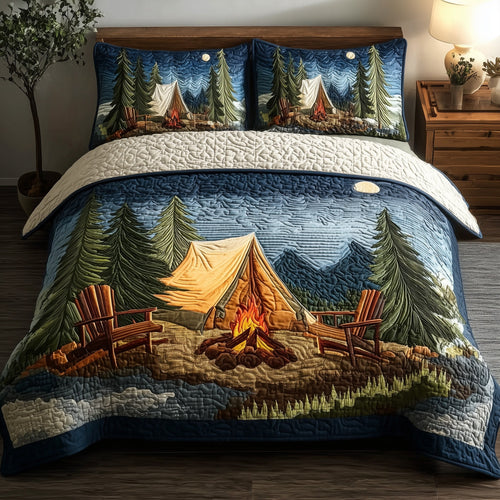 Campfire Dreams 3-Piece Quilted Bedding Set GFTOTP10941