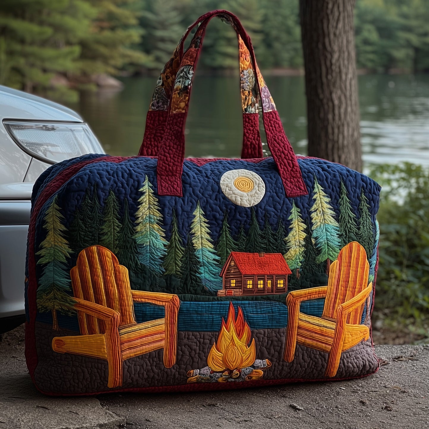 Camping Harmony Quilted Duffle Bag GFTOTP10964