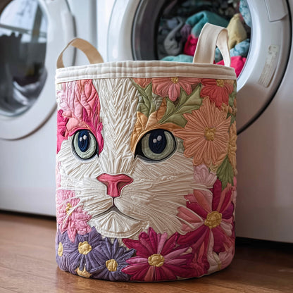 Catitude Quilted Laundry Basket GFTOTP11009