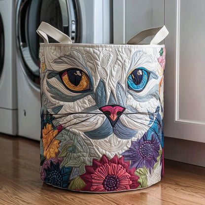 Catitude Quilted Laundry Basket GFTOTP11011