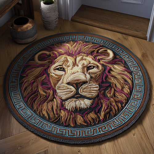 Greek Majesty Quilted Round Mat GFTOTP11015