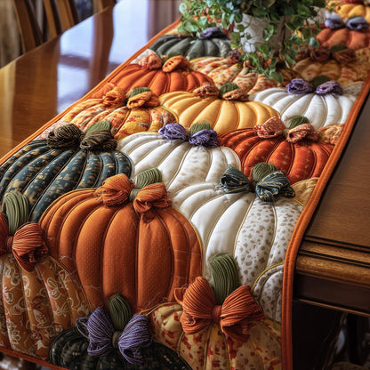 Crisp Autumn Patch Quilted Table Runner GFTOTP11042