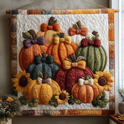 Pumpkin Patch Quilted Blanket GFTOTP11074