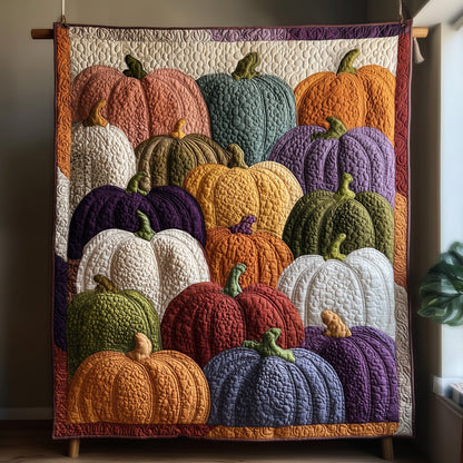 Pumpkin Patch Quilted Blanket GFTOTP11079