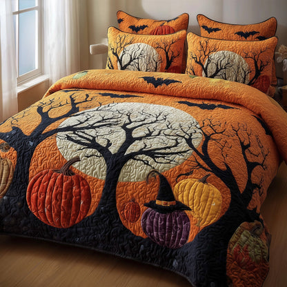 Haunted Forest 3-Piece Quilted Bedding Set GFTOTP11154
