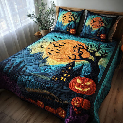 Haunted Forest 3-Piece Quilted Bedding Set GFTOTP11157