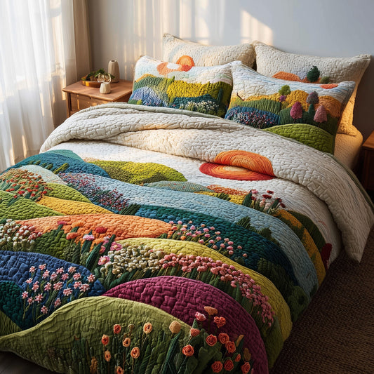 Hillside Serenity 3-Piece Quilted Bedding Set GFTOTP11201