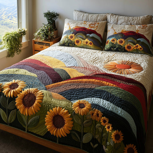 Hillside Serenity 3-Piece Quilted Bedding Set GFTOTP11204