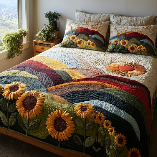 Hillside Serenity 3-Piece Quilted Bedding Set GFTOTP11204