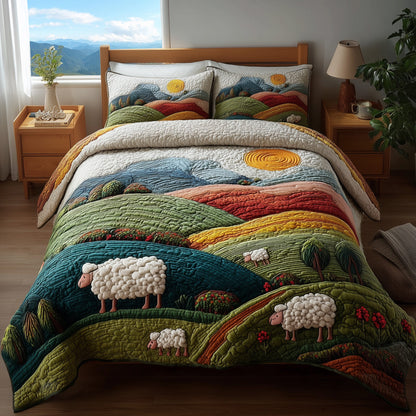 Hillside Serenity 3-Piece Quilted Bedding Set GFTOTP11205