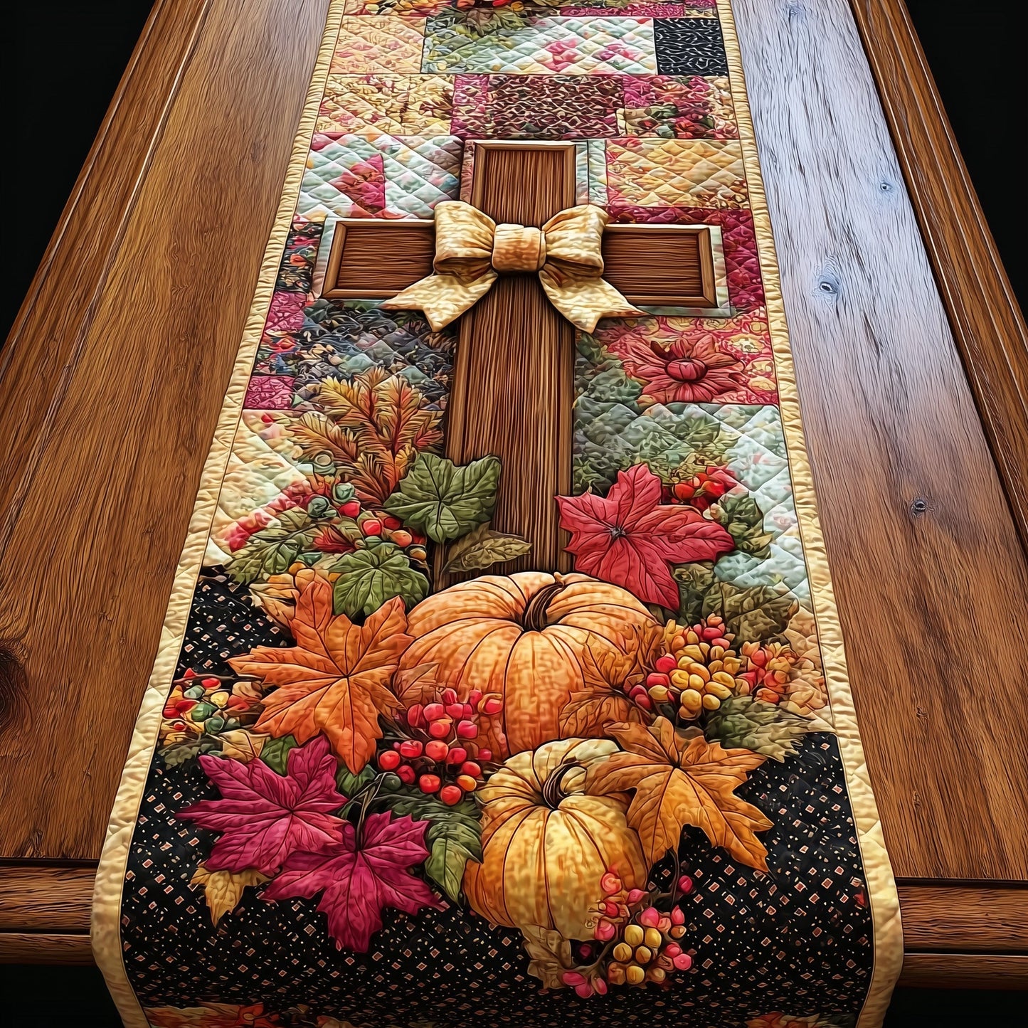 Fall for Jesus Quilted Table Runner GFTOTP11207