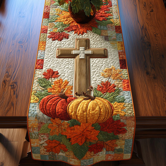 Fall for Jesus Quilted Table Runner GFTOTP11212