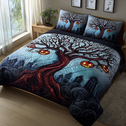 Midnight Manor 3-Piece Quilted Bedding Set GFTOTP11278