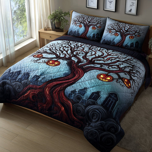 Midnight Manor 3-Piece Quilted Bedding Set GFTOTP11278