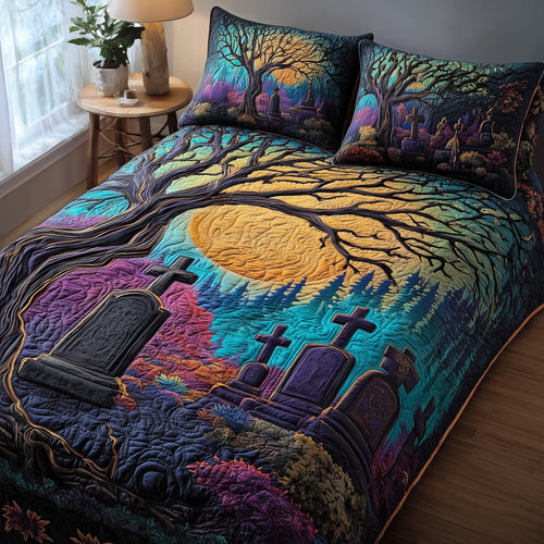Phantom Hollow 3-Piece Quilted Bedding Set GFTOTP11281