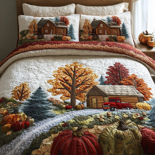 Rustic Cabin 3-Piece Quilted Bedding Set GFTOTP11310