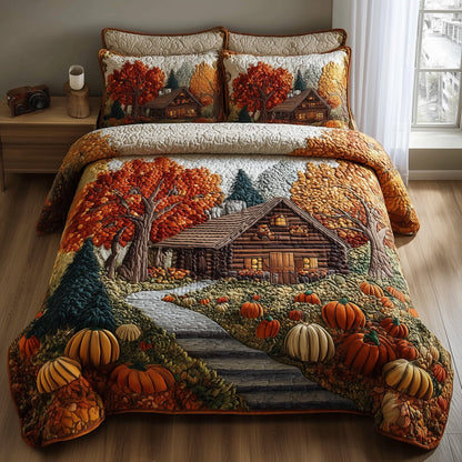 Rustic Cabin 3-Piece Quilted Bedding Set GFTOTP11312
