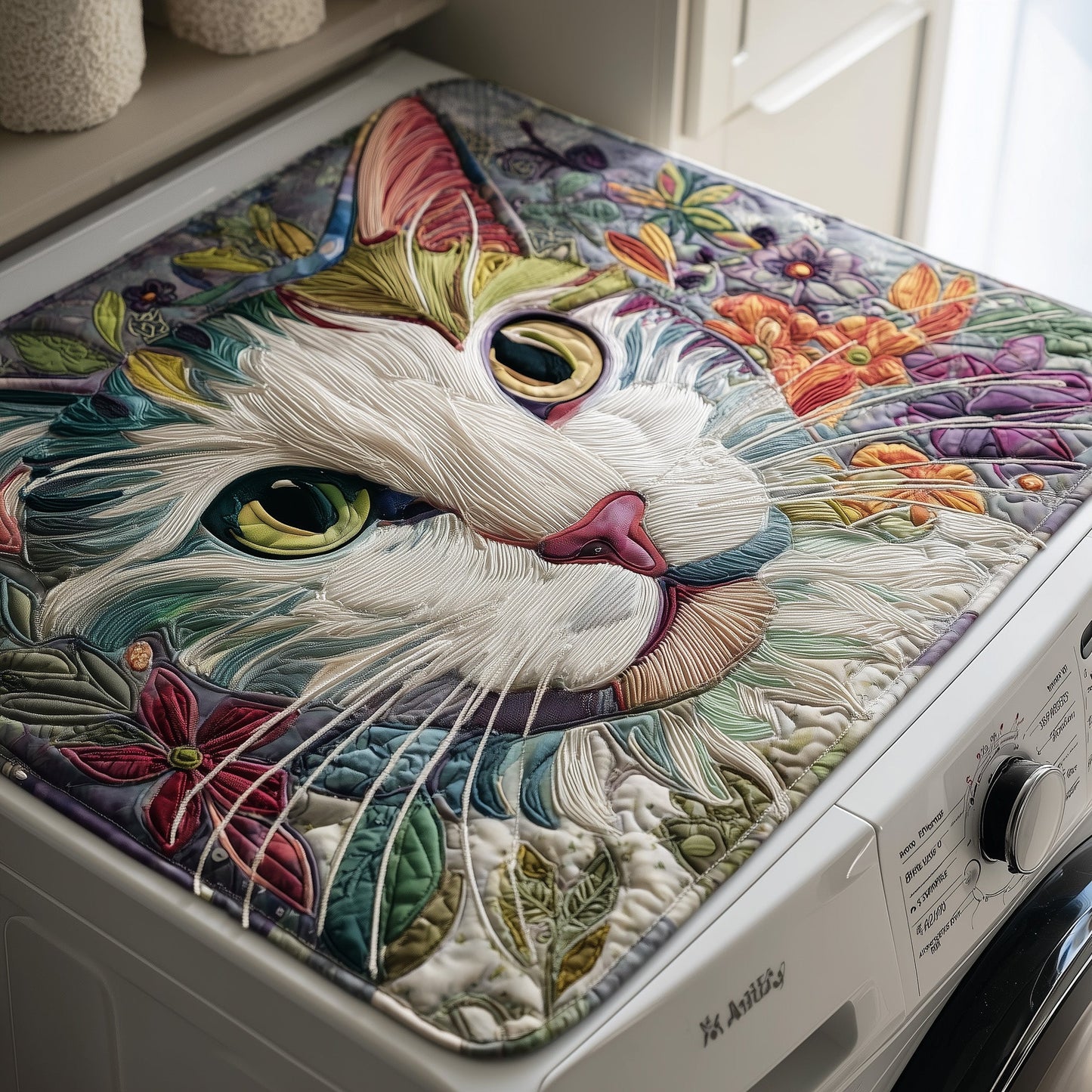 Catitude Quilted Washer and Dryer Cover GFTOTP11335