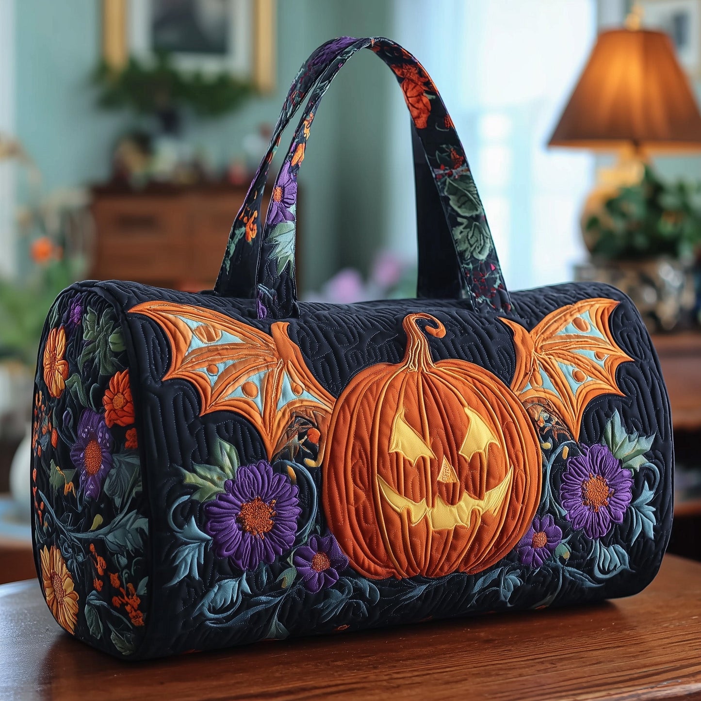 Spooky Season Quilted Duffle Bag GFTOTP11377