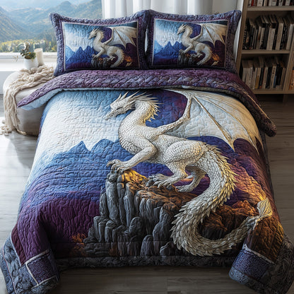 Mystic Dragon 3-Piece Quilted Bedding Set GFTOTP11414