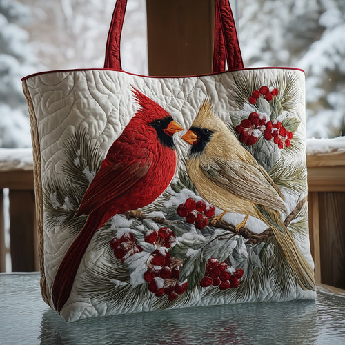 Cardinal Charm Quilted Tote Bag GFTOTP11445