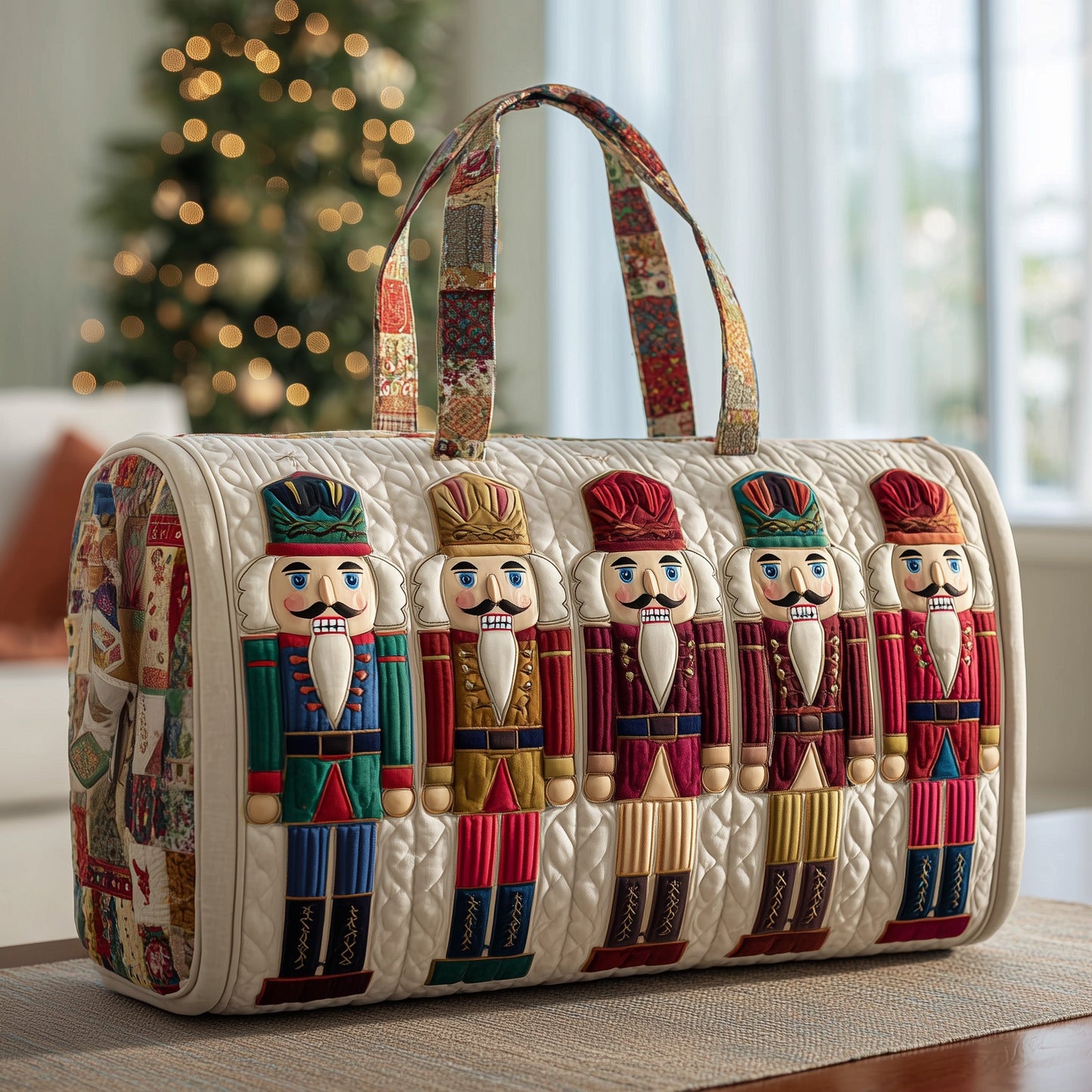Nutcracker Quilted Duffle Bag GFTOTP11459