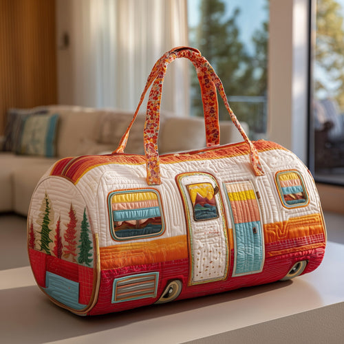 Cozy Camper Trailer Quilted Duffle Bag GFTOTP11479