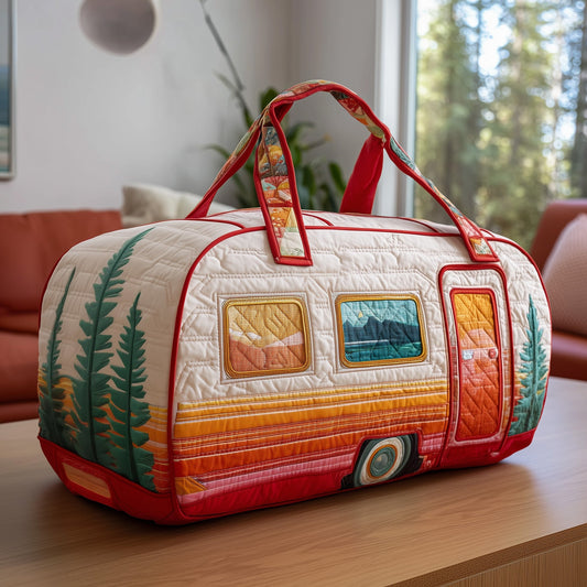 Cozy Camper Trailer Quilted Duffle Bag GFTOTP11480