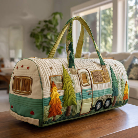 Cozy Camper Trailer Quilted Duffle Bag GFTOTP11482